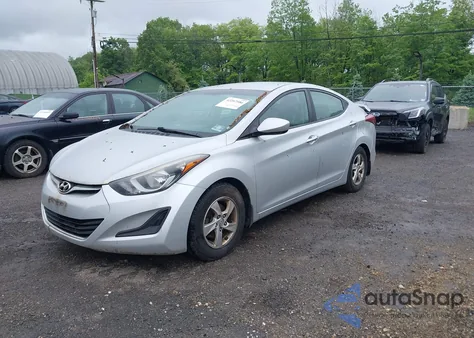 2015 Hyundai Elantra Se from USA, damaged, VIN KMHDH4AE8FU352848
